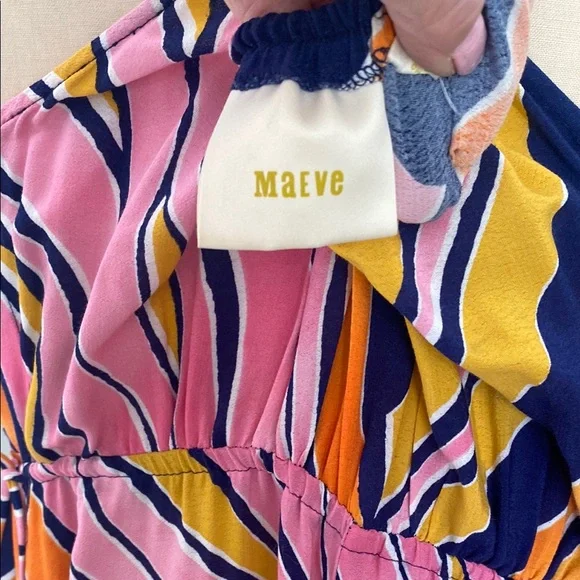 Maeve_ Vibrant Multicolor Maxi jumpsuit - Picture 5 of 6